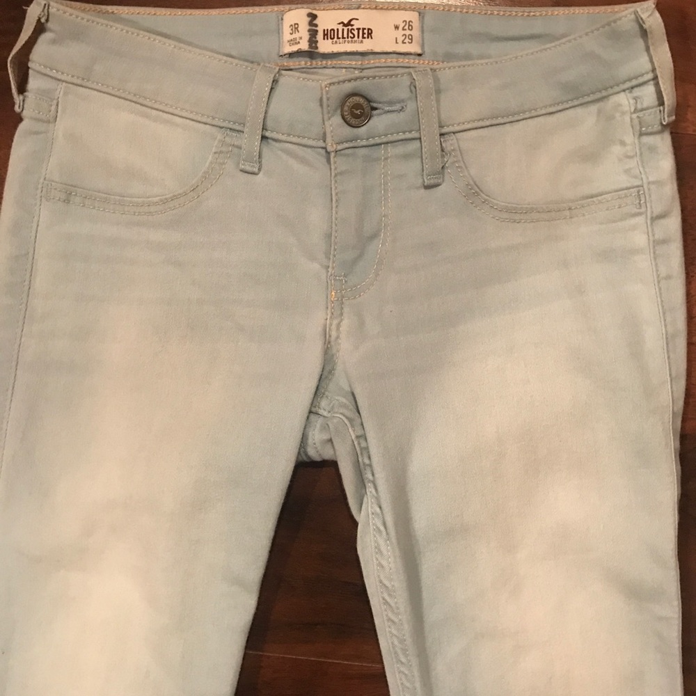 Hollister Light Lowrise Skinny Jeans 3R W26 L29